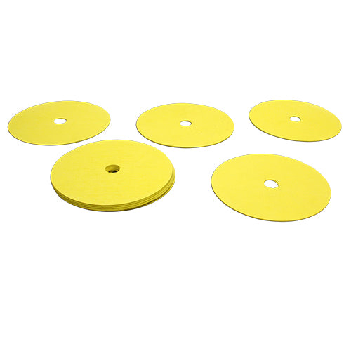 Flat Marker Rubber Disc 10Pk - Alpha