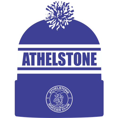 ATHELSTONE FC BEANIE ITEM ONLY AVAILABLE FOR PURCHASE AT ATHELSTONE FC CLUB