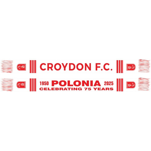 CROYDON FC SCARF ITEM ONLY AVAILABLE FOR PURCHASE AT CROYDON FC CLUB