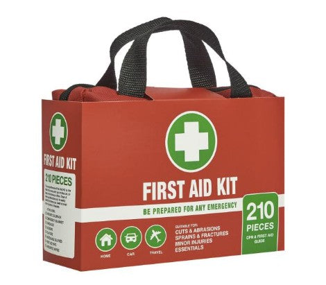 First Aid Kit - Medimate 210 Pieces