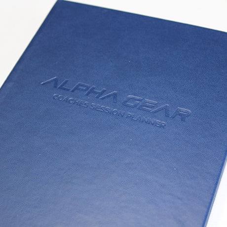 Coaches A5 Session Planner Book - Alpha