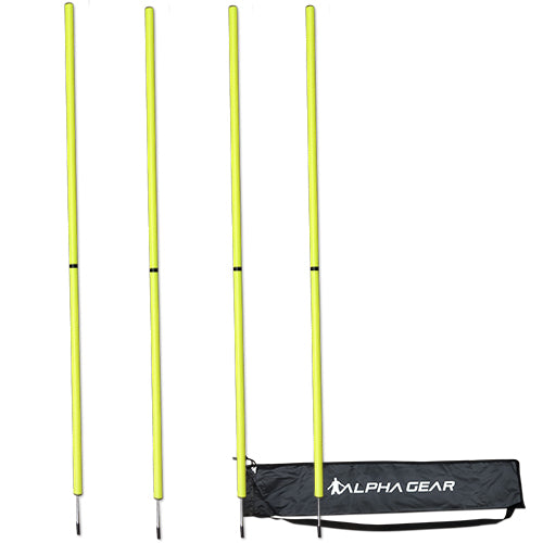 Agility & Speed Pole Set 4 Pack - Alpha