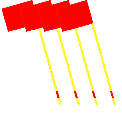Corner Flags - Euro (set of 4)