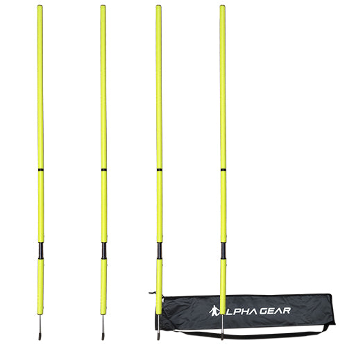 Agility & Speed Pole Set Spring 4 Pack - Alpha