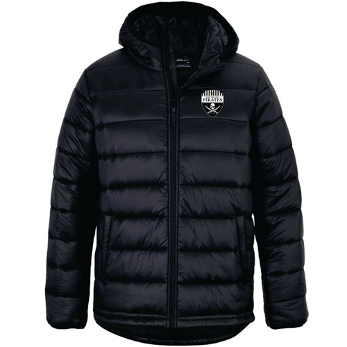 Port Adelaide Pirates Urban Hooded Puffer Jacket