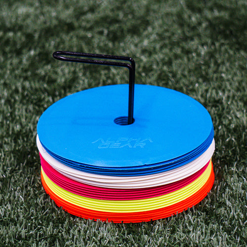 Flat Marker Rubber Disc 25Pk - Alpha