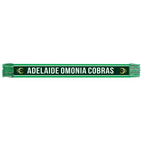 ADELAIDE COBRAS FC SCARF ITEM ONLY AVAILABLE FOR PURCHASE AT COBRAS FC CLUB