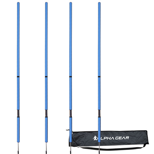 Agility & Speed Pole Set Spring 4 Pack - Alpha
