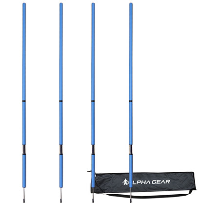 Agility & Speed Pole Set Spring 4 Pack - Alpha